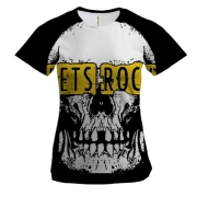 Жіноча 3D футболка Lets Rock