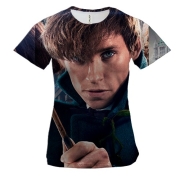 Женская 3D футболка Фантастические твари