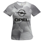 Жіноча 3D футболка Opel logo