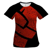 Жіноча 3D футболка с боксерской перчаткой