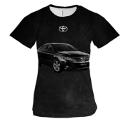 Женская 3D футболка Toyota Camry