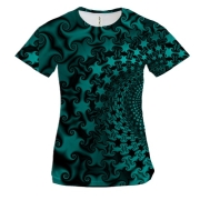 Жіноча 3D футболка Abstraction.