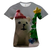 Жіноча 3D футболка Christmas toy 10