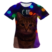 Жіноча 3D футболка С НГ БРО