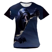 Жіноча 3D футболка Ghost face