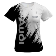 Жіноча 3D футболка Audi (BW)