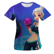 Жіноча 3D футболка Girl Power