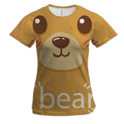 Жіноча 3D футболка Bear