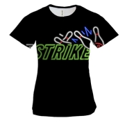 Жіноча 3D футболка Neon strike