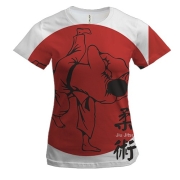 Жіноча 3D футболка Jiu Jitsu