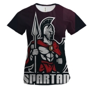 Жіноча 3D футболка Spartan