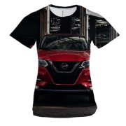 Жіноча 3D футболка Nissan