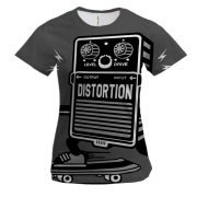 Жіноча 3D футболка distortion