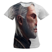 Жіноча 3D футболка Witcher 3 - Wild Hunt (Геральт)