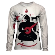 Жіночий 3D лонгслів з козаком Мамаєм