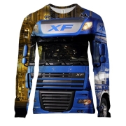 Жіночий 3D лонгслів DAF XF
