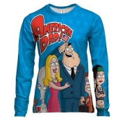 Женский 3D лонгслив American Dad