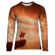 Жіночий 3D лонгслів Elden Ring clouds