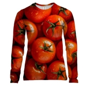 Жіночий 3D лонгслів з томатами
