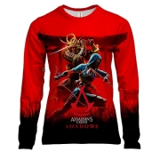 Жіночий 3D лонгслів Assassin