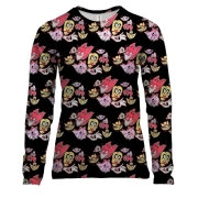 Жіночий 3D лонгслів Готель Газбін - паттерн