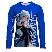 Жіночий 3D лонгслів Jingliu - Honkai: Star Rail