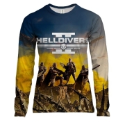 Жіночий 3D лонгслів Helldivers II