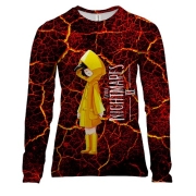 Жіночий 3D лонгслів Шоста - Little Nightmares II