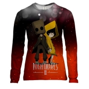 Жіночий 3D лонгслів Моно та Шоста - Little Nightmares II