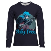 Жіночий 3D лонгслів Саллі з гітарою - SALLY FACE