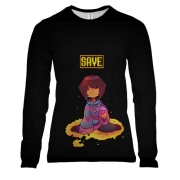 Жіночий 3D лонгслів Undertale - Frisk