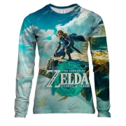 Женский 3D лонгслив The Legend of Zelda - Tears of the Kingdom