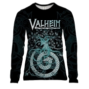 Жіночий 3D лонгслів Valheim