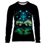 Жіночий 3D лонгслів The Legend of Zelda