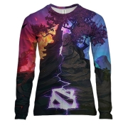 Жіночий 3D лонгслів Dota 2 - Clash of the Ancients