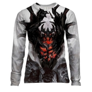 Жіночий 3D лонгслів Dota 2- Shadow Fiend