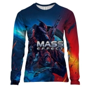 Жіночий 3D лонгслів Mass Effect, art