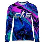 Женский 3D лонгслив CS2 - neon