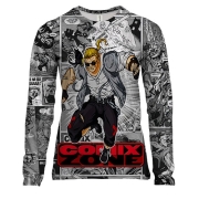 Жіночий 3D лонгслів ComixZone