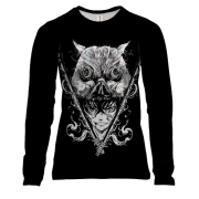 Жіночий 3D лонгслів Іноске, Кабан - Клинок, що розсікає демонів