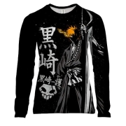 Жіночий 3D лонгслів Ічиго з мечем - Bleach