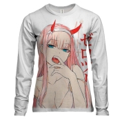 Жіночий 3D лонгслів Zero Two - Darling in the Franxx