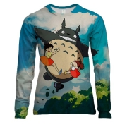 Жіночий 3D лонгслів Мій сусід Тоторо
