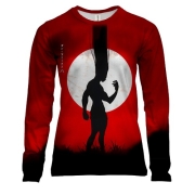 Жіночий 3D лонгслів Ґон Фрікс - Hunter x Hunter