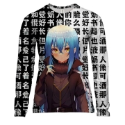 Женский 3D лонгслив Римуру Темпест - О моём перерождении в слизь