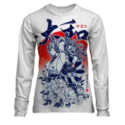 Жіночий 3D лонгслів Ямато, дівчина самурай - One Piece