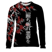 Женский 3D лонгслив Корпус бойни демонов