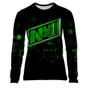 Жіночий 3D лонгслів "NAVI" green