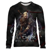 Жіночий 3D лонгслів "Witcher: Wild Hunt"