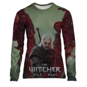 Жіночий 3D лонгслів "Witcher 3: Wild Hunt"